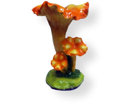 садовая фигурка "грибы лисички"